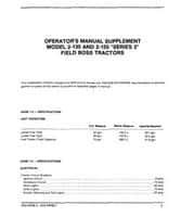 White 432443D Operator Manual - 2-135 Tractor