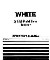 White 432444B Operator Manual - 2-155 Tractor (Field Boss)