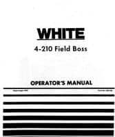 White 432448 Operator Manual - 4-210 Field Boss Tractor