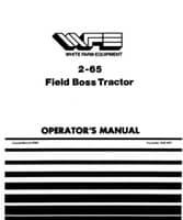 White 432457 Operator Manual - 2-65 Tractor