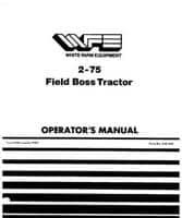 White 432458 Operator Manual - 2-75 Tractor