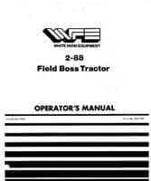 White 432459 Operator Manual - 2-88 Tractor