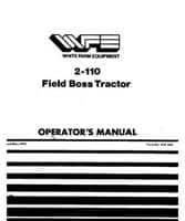 White 432460 Operator Manual - 2-110 Tractor (prior sn 302446)
