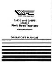 White 432461 Operator Manual - 2-135 / 2-155 Tractor (series 3, eff sn 300928)