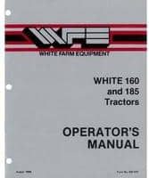 White 432479 Operator Manual - 160 / 185 Tractor