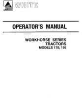 White 432487 Operator Manual - 170 / 195 Tractor (Workhorse)