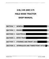 White 432884 Service Manual - 2-55 / 2-65 / 2-75 Tractor