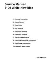 White Planter 432937 Service Manual - 6100 / 6180 Series Planter