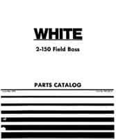 White 433222A Parts Book - 2-150 Tractor