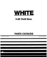 White 433243B Parts Book - 2-85 Tractor