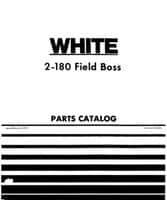 White 433292 Parts Book - 2-180 Tractor (prior sn 301920)