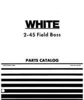 White 433338 Parts Book - 2-45 Tractor