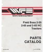 White 433365A Parts Book - 2-55 / 2-65 Tractor
