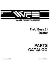 White 433384 Parts Book - 21 Tractor (Field Boss)