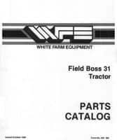 White 433385 Parts Book - Field Boss 31 (FB31 / FB 31) Tractor