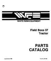 White 433386 Parts Book - 37 Tractor (Field Boss)