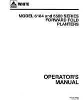 White Planter 437280A Operator Manual - 6184 / 6524 / 6531 Planter (narrow row, forward fold)