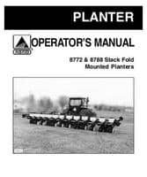 White Planter 437288B Operator Manual - 8772 / 8788 Planter (stack fold, mounted)