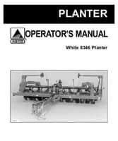 White Planter 437292 Operator Manual - 8346 Planter (flex, horizontal fold)