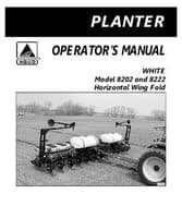 White Planter 437297C Operator Manual - 8202 / 8222 Planter (eff sn 'HN up to sn 'HS')