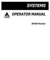 AGCO 437305D Operator Manual - SM400 Seed Monitor