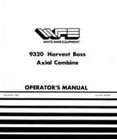White 446580 Operator Manual - 9320 Combine