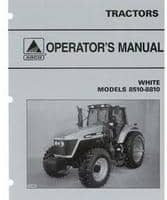 White Tractor 5016772M2 Operator Manual - 8510 / 8610 / 8710 / 8810 Tractor