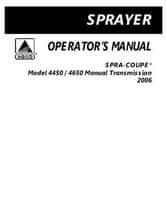Spra-Coupe 503364D1D Operator Manual - 4450 / 4650 Sprayer (manual transmission, 2006)