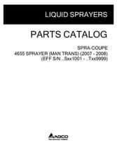 Spra-Coupe 506996D1D Parts Book - 4655 Sprayer (chassis, manual transmission, 2007-08)