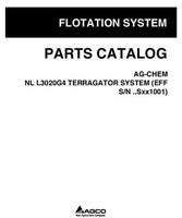 Ag-Chem 507392D1C Parts Book - L3020G4 TerraGator (system, eff sn Sxxx1001, 2007)