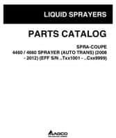 Spra-Coupe 518480D1E Parts Book - 4460 / 4660 Sprayer (auto transmission, 2008)