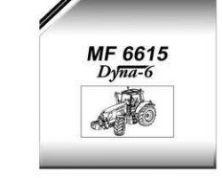 Massey Ferguson 6246056M2 Parts Book - 6615 Dyna-6 Tractor