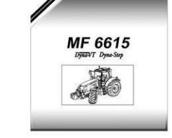 Massey Ferguson 6246059M2 Parts Book - 6615 Dyna-VT Dyna-Step Tractor
