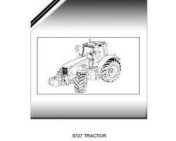 Massey Ferguson 6246101M3 Parts Book - 8727 Tractor