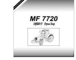 Massey Ferguson 6246126M1 Parts Book - 7720 Tractor (Dyna-VT, Dyna-Step)