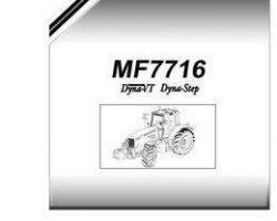 Massey Ferguson 6246155M1 Parts Book - 7716 Tractor (Dyna-VT, Dyna-Step)