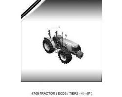 Massey Ferguson 6246204M3 Parts Book - 4709 Tractor (ECO3 / tier 3 to tier 4f)