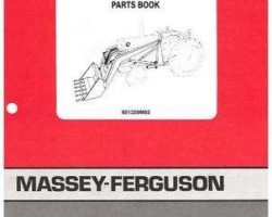 Massey Ferguson 650727M3 Parts Book - 15 Manure Spreader