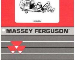 Massey Ferguson 651054M94 Parts Book - 99 Industrial Loader (Davis)