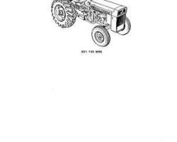 Massey Ferguson 651135M96 Parts Book - 302 / 304 Tractor / Utility Tractor