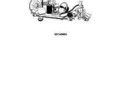 Massey Ferguson 651145M93 Parts Book - 35 Turf & Utility Tractor