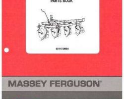 Massey Ferguson 651172M94 Parts Book - 82 Moldboard Plow (mounted)