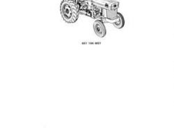 Massey Ferguson 651194M97 Parts Book - 165 Tractor (Continental gas, Perkins gas & diesel)