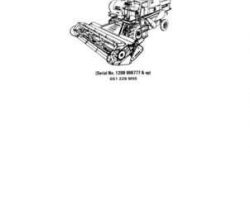 Massey Ferguson 651228M95 Parts Book - 410 Combine (eff sn 06777)
