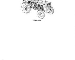 Massey Ferguson 651233M94 Parts Book - 2200 Utility Tractor