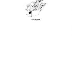 Massey Ferguson 651242M96 Parts Book - 22 Bale Thrower