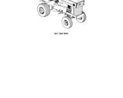 Massey Ferguson 651264M93 Parts Book - 7 Standard / 7 Hydra-Speed Lawn Tractor