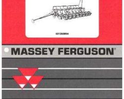 Massey Ferguson 651266M94 Parts Book - 468 Planter