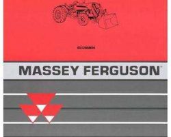 Massey Ferguson 651286M94 Parts Book - 34 Industrial Loader