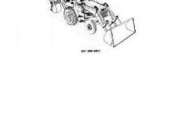 Massey Ferguson 651289M97 Parts Book - 70 Tractor Loader Backhoe